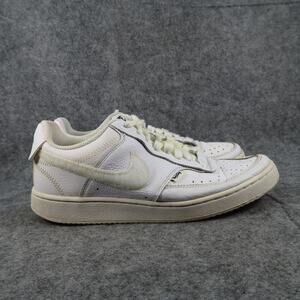 Nike Shoes Womens 9 Sneakers Court Vision Athletic Casual White Black Trainers